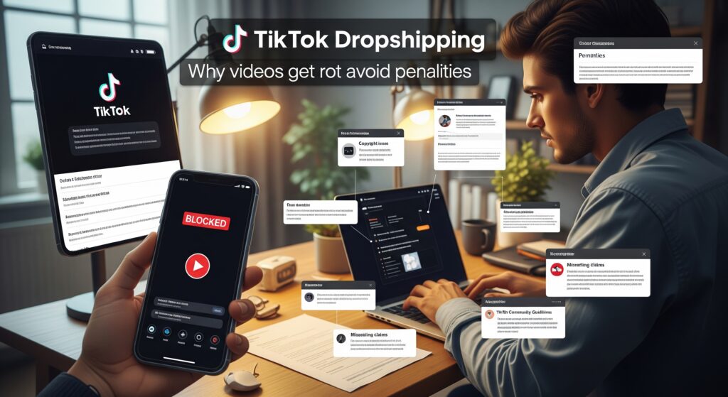 TikTok Dropshipping: Why Your Videos Get Blocked and How to Avoid Penalties